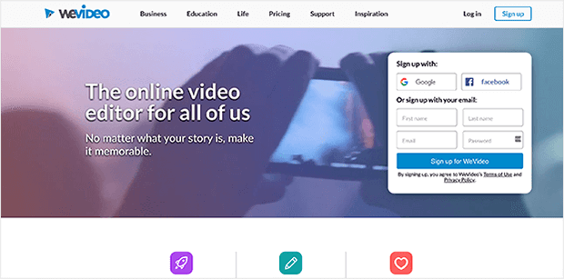 wevideo instagram editing tool