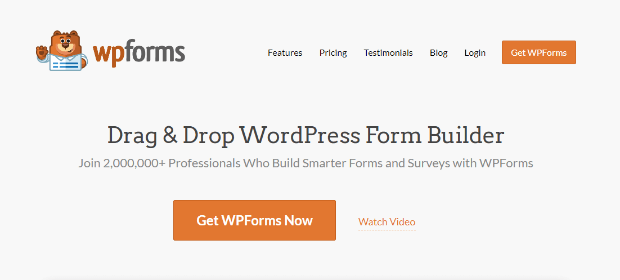wpfroms homepage - a great tool to make a virtual conference form