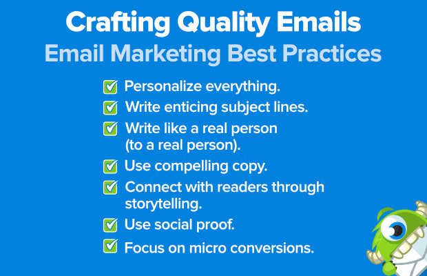 email marketing best practices: crafting quality emails