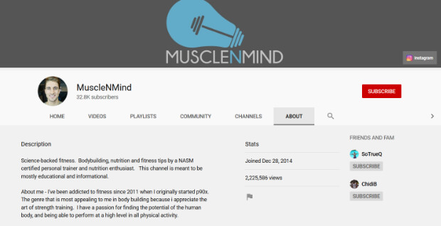 musclenmind-youtube-channel-description-keywords