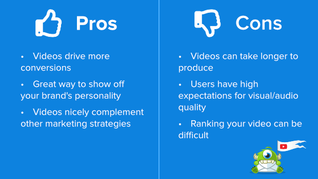 youtube pros and cons