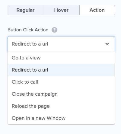 Action Button for No Redirect to a URL min 1