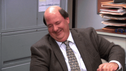 Kevin from the office It's too much