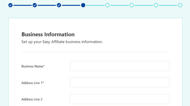 easy affiliate'e iş bilgisi ekleyin