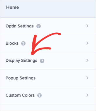 Click Display settings