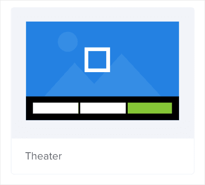 Theater Template for Application Funnel to Qualify Leads min