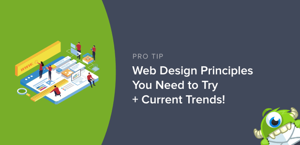 website design principles and trends