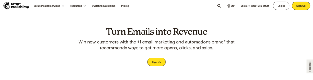 MailChimp - Content Marketing Tools
