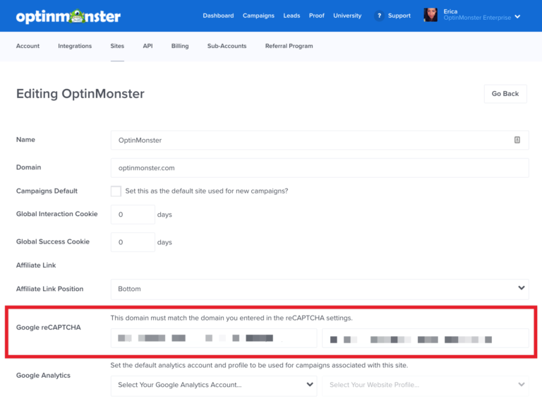 How to Use Google reCAPTCHA to Prevent Spam - OptinMonster