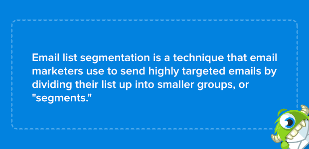 what is email segmentation