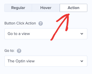 Click Action to edit Yes button action-min
