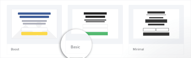 Create an Inline Campaign Basic Template