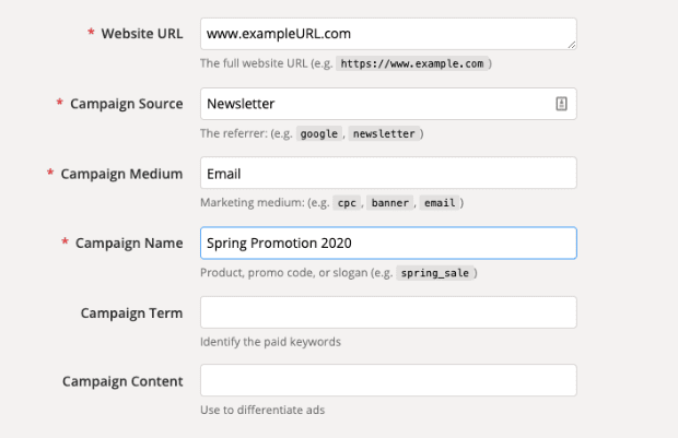 utm parameters