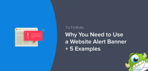 How to Create a Website Notification Bar to Keep Visitors Informed