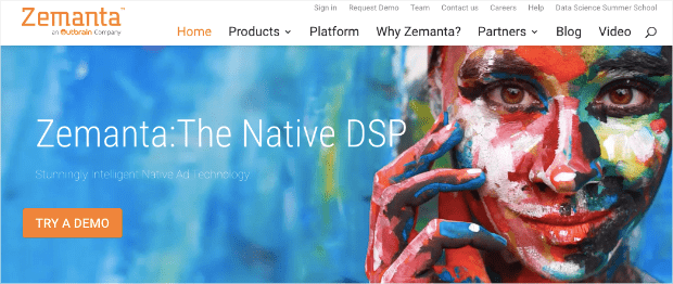 Zemanta Homepage