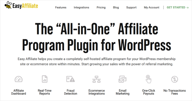 easy affiliate homepage