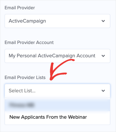 Email Provider List from ActiveCampaign