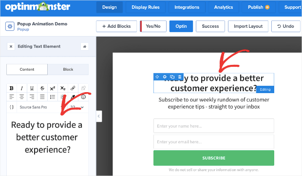 How to Use Popup Animation Effects for Your CRO Campaigns