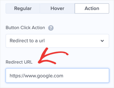 Redirect URL for No button - age verification popup campaign