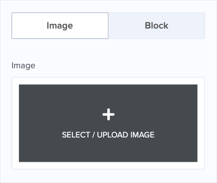 Select_Upload an image for your product recommendation campaign