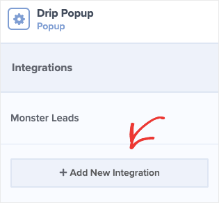 Add New Integration