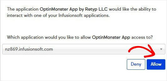 Allow Keap registration for OptinMonster