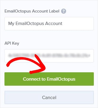 EmailOctopus Connect to OptinMonster
