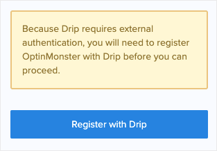Register with drip
