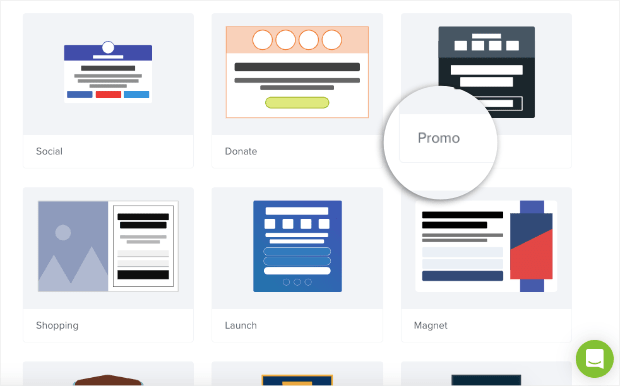promo template with optinmonster