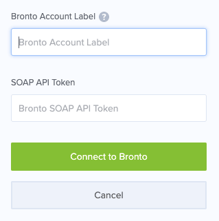 Bronto connection soap api token