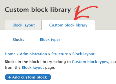 Custom Block Library in Drupal 8
