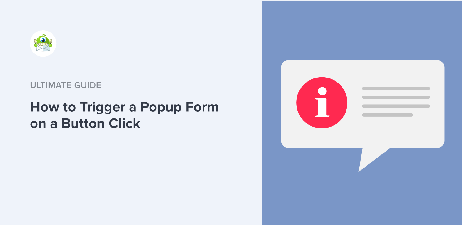 How to Trigger a Popup Form on a Button Click (Step by Step)