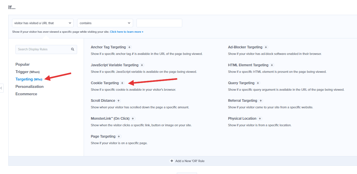 How to Target Visitors Based on Browser Cookies