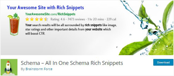 Schema – All In One Schema Rich Snippets - best SEO plugin for WordPress