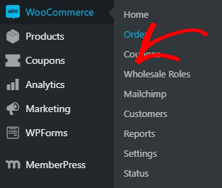 Click Wholesale Roles in WooCommerce