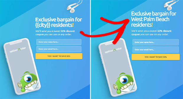 Smart Tags with Geotargeting