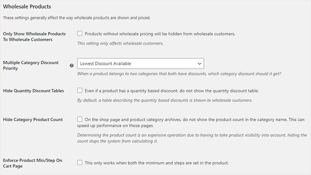 Wholesale products viewing_