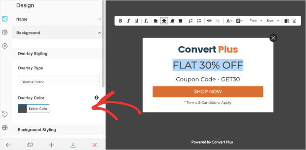 convert plus sidebar editing menu-min