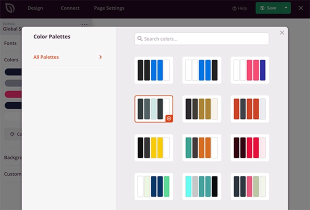 landing-page-color-palettes