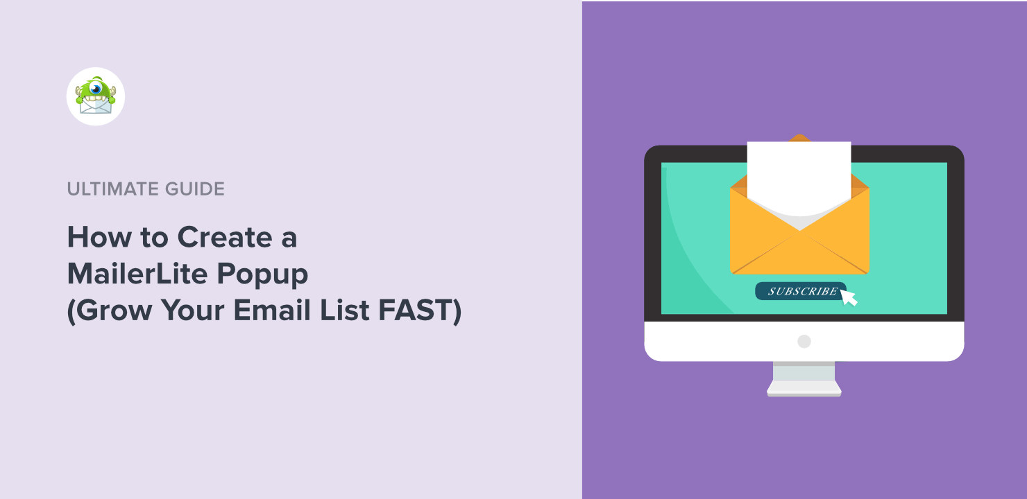 How to Create a MailerLite Popup (Grow Your Email List FAST)