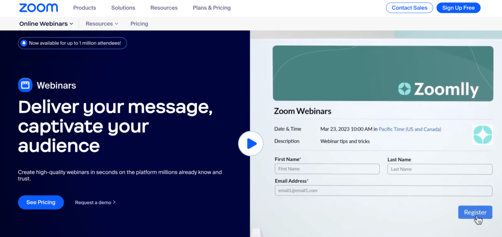 Best Webinar Software - Zoom