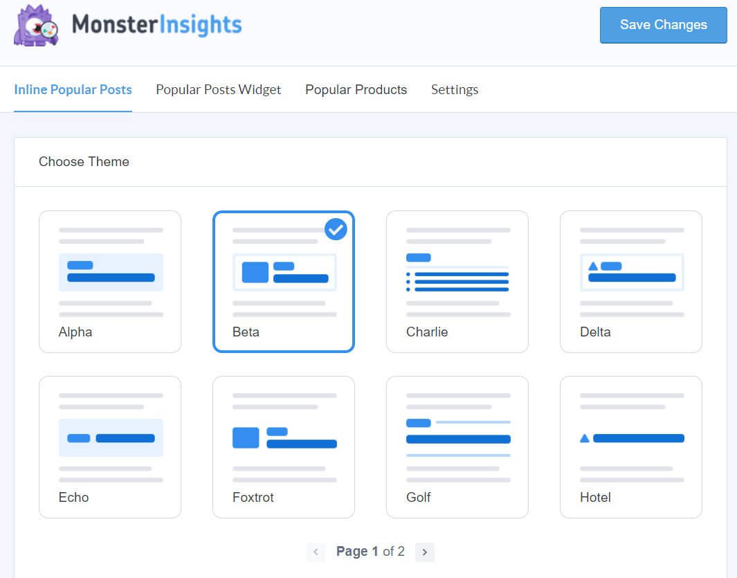 customize popular post settings