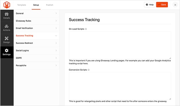 rafflepress-success-tracking