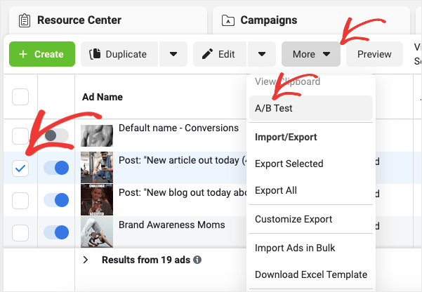 Facebook Ads: Creating a New Campaign, Help Center