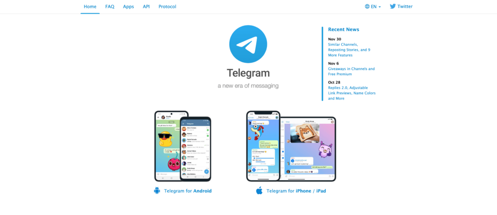 Telegram - Social Media Platforms