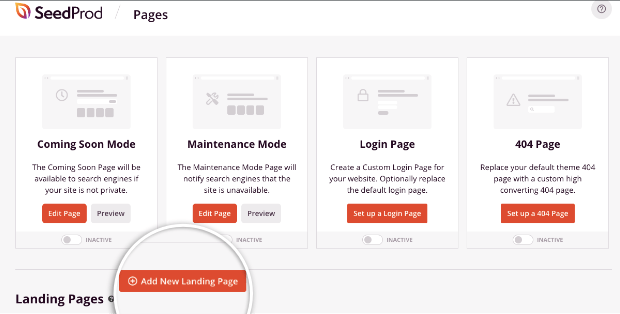 Be-Total Landing Page