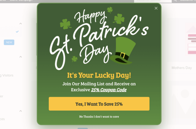 St. Patrick's Day Template