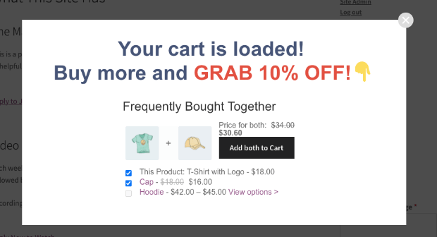 Create a 'Frequently Bought Together' Offer in WooCommerce