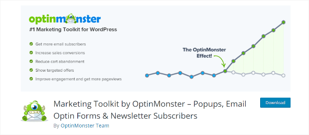 optinmonster plugin page