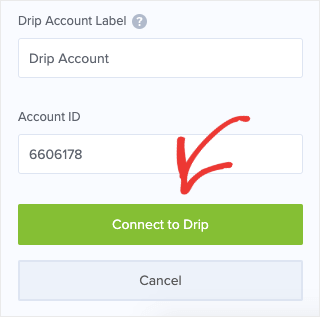 connect to drip